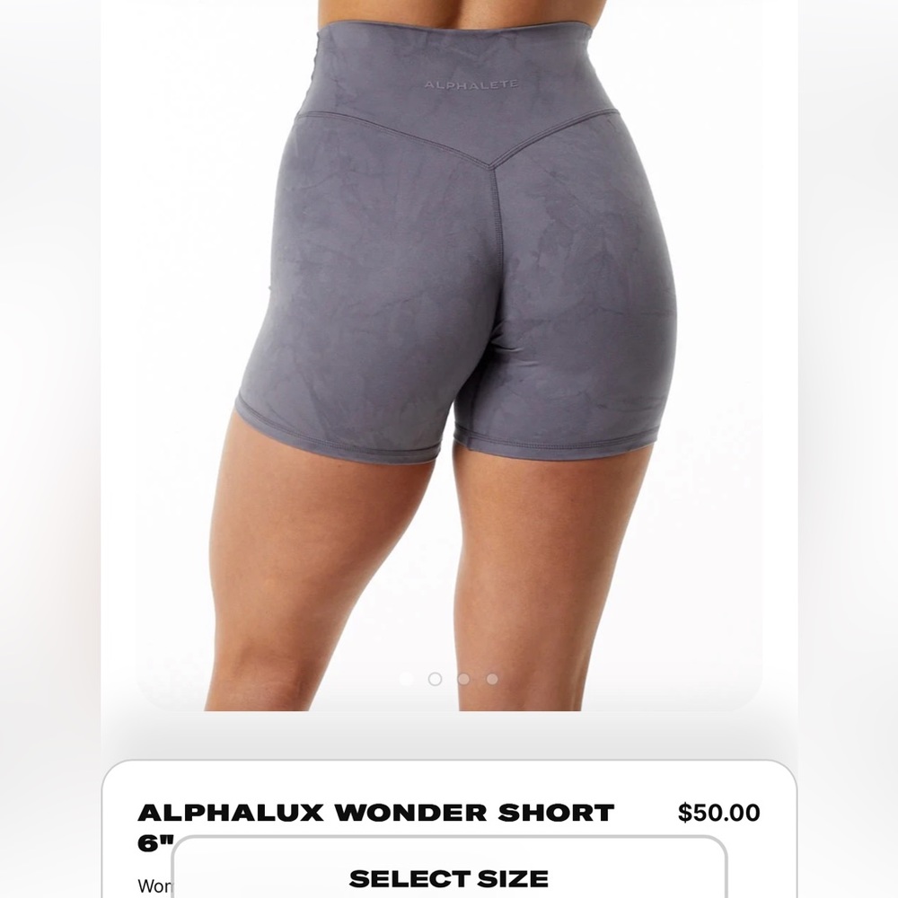 Alphalete Alphalux Wonder Short 6’